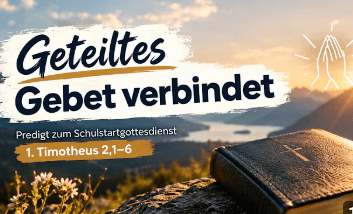 Geteiltes Gebet verbindet