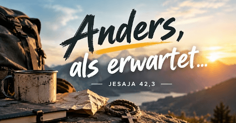 Anders, als erwartet…